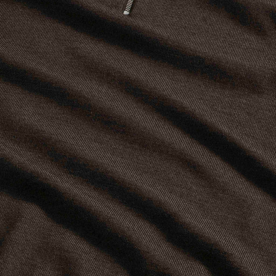 NN.07 Demitasse Sergio Wool Blend Zip Pullover – productbeeld 2