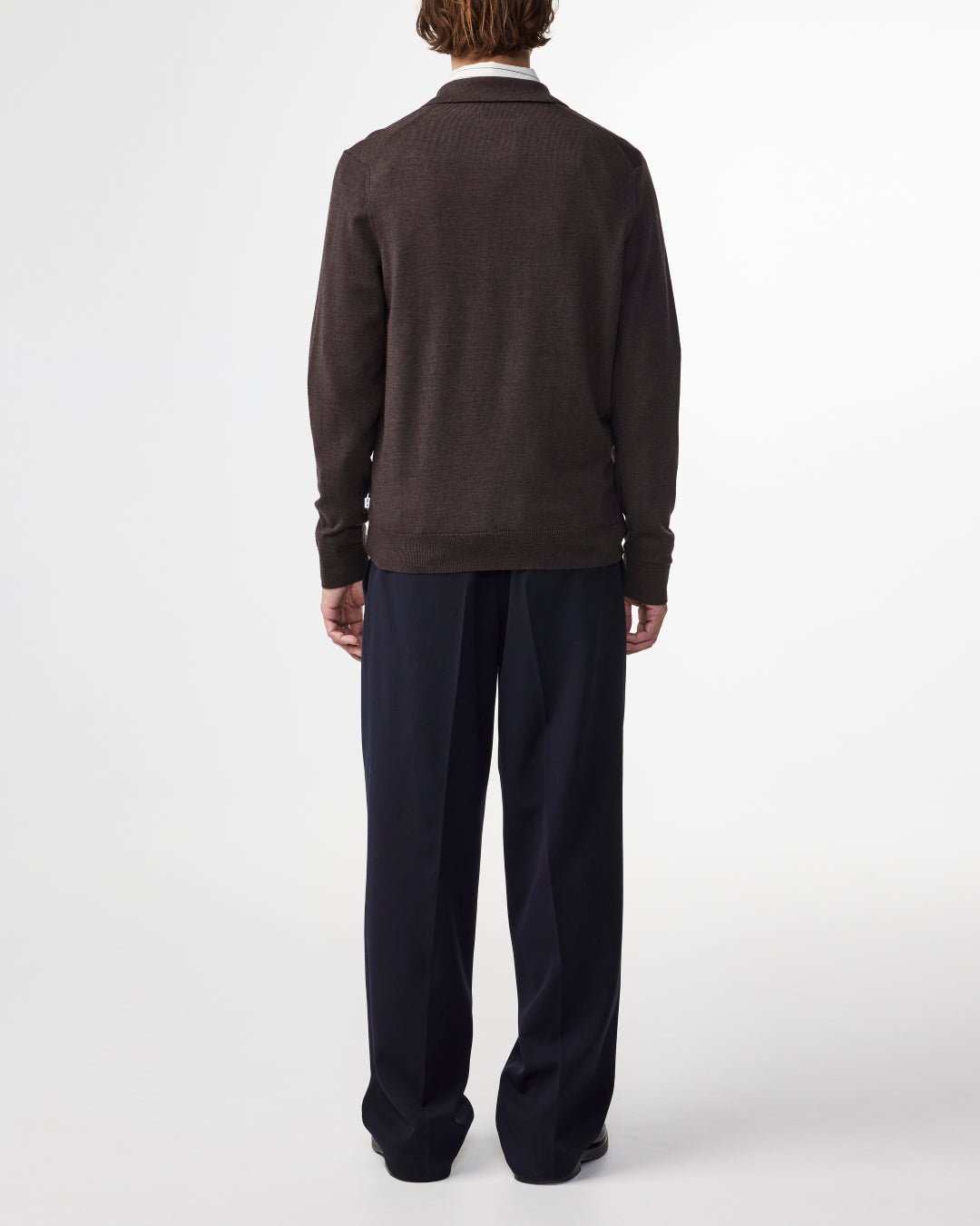NN.07 Demitasse Sergio Wool Blend Zip Pullover – productbeeld 5