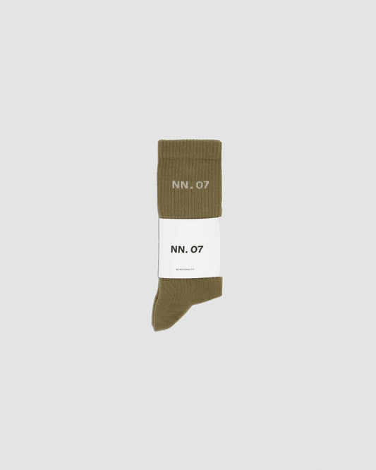 NN.07 Ten Wool Cashmere Socks Firene – detailbeeld