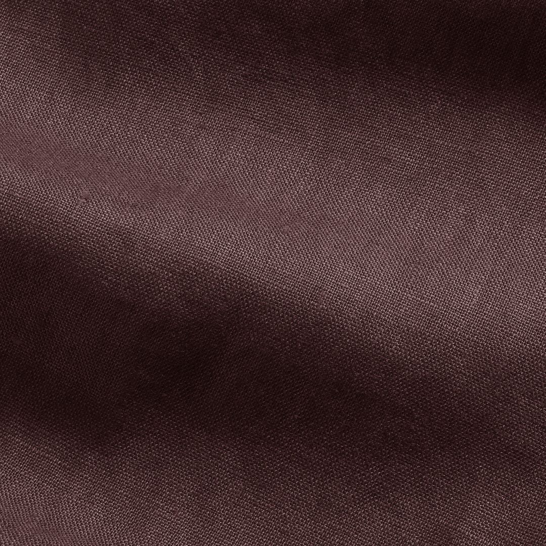 NN.07 Theo broek in Coffee, detail stofstructuur