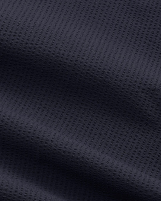 NN.07 Billie Shorts Seersucker Drawstring Navy