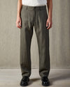 NN.07 Aden 1454 Trousers Linen Regular Fit Dusky Port