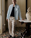 NN.07 Aden 1454 Trousers Linen Regular Fit Oat