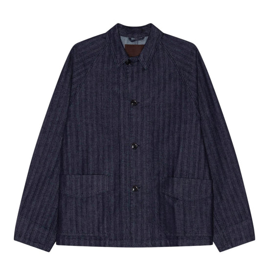 NN.07 Aiko 10093 Denim Blazer Dark Denim – productbeeld 1 van 6