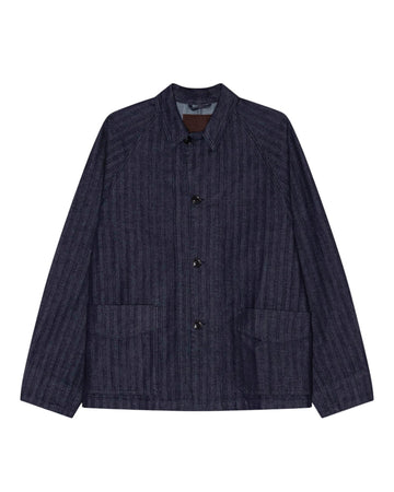 NN.07 Aiko 10093 Denim Blazer Dark Denim – productbeeld 1 van 6