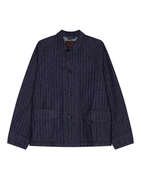 NN.07 Aiko 10093 Denim Blazer Dark Denim – productbeeld 1 van 6