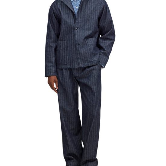 NN.07 Aiko 10093 Denim Blazer Dark Denim – productbeeld 3 van 6