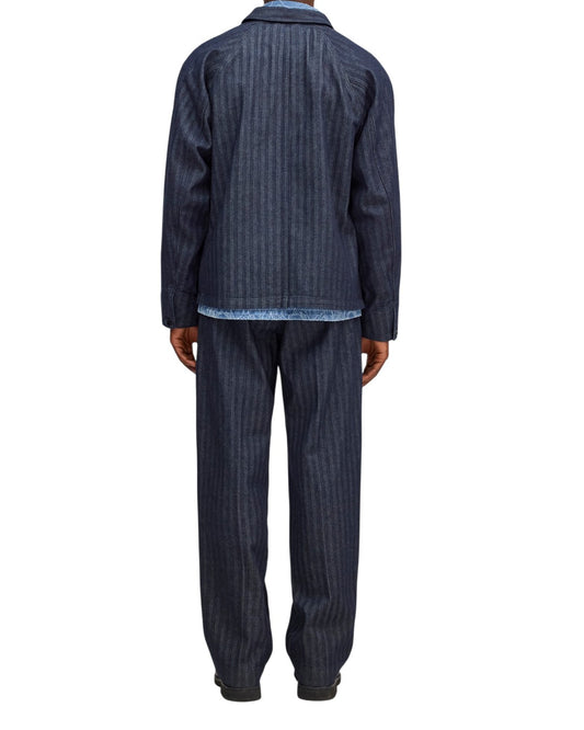 NN.07 Aiko 10093 Denim Blazer Dark Denim – productbeeld 5 van 6