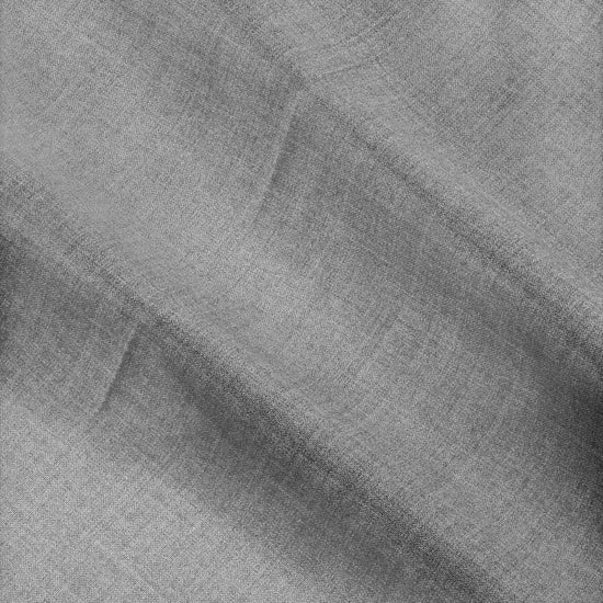 Light Grey Melange Alban Wool Blend Overshirt