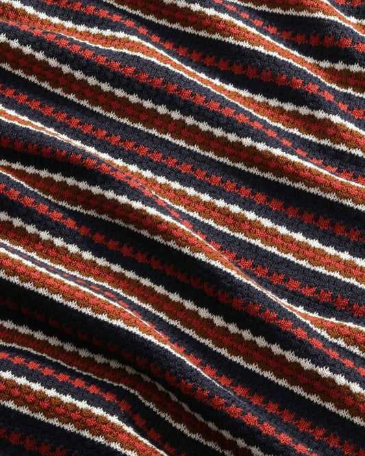 NN.07 Bari 6686 T-shirt Knitted Cotton Navy Multi