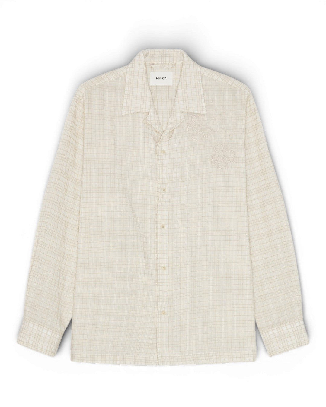 Ivory Ben LS Embroidered Lyocell Shirt