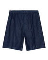 NN.07 Billie 1454 shorts linen regular fit navy