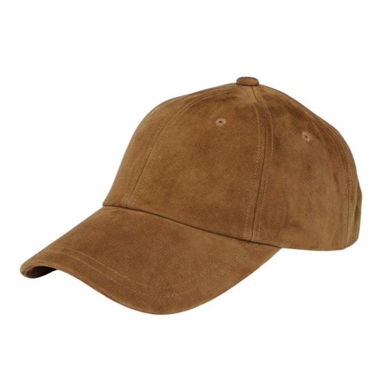 NN.07 Leather Dad Cap Camel – productbeeld 1 van 3