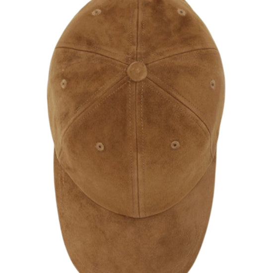 NN.07 Leather Dad Cap Camel – productbeeld 2 van 3