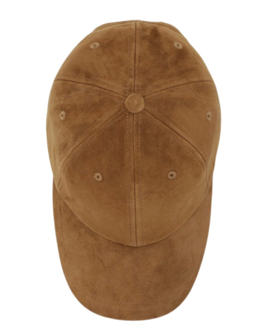 NN.07 Leather Dad Cap Camel – productbeeld 2 van 3