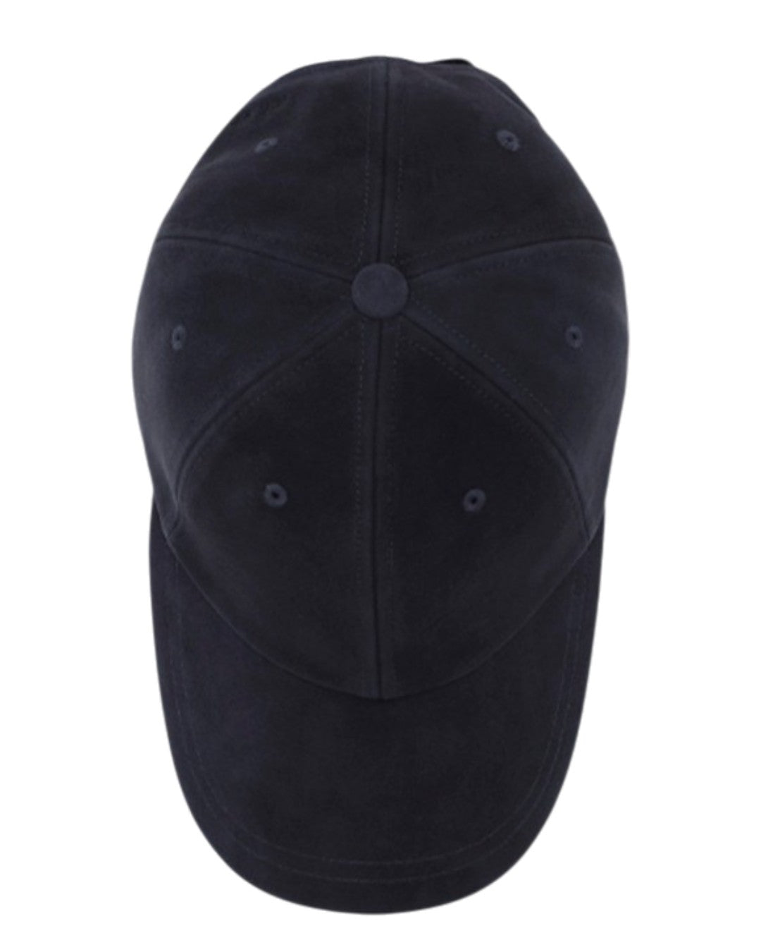 NN.07 Leather Dad Cap Deep Navy – productbeeld 2 van 3