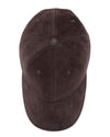 NN.07 Leather Dad Cap Deep Truffle – productbeeld 2 van 3