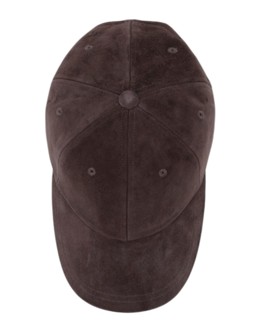 NN.07 Leather Dad Cap Deep Truffle – productbeeld 2 van 3