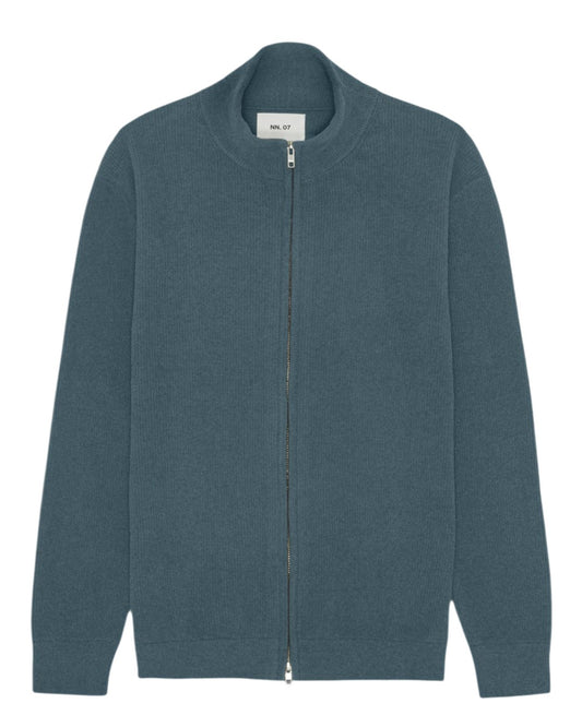 NN.07 Danny Full Zip 6429 Vest Harbor Night – productbeeld 1 van 6