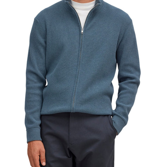 NN.07 Danny Full Zip 6429 Vest Harbor Night – productbeeld 4 van 6