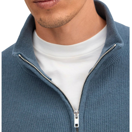 NN.07 Danny Full Zip 6429 Vest Harbor Night – productbeeld 6 van 6