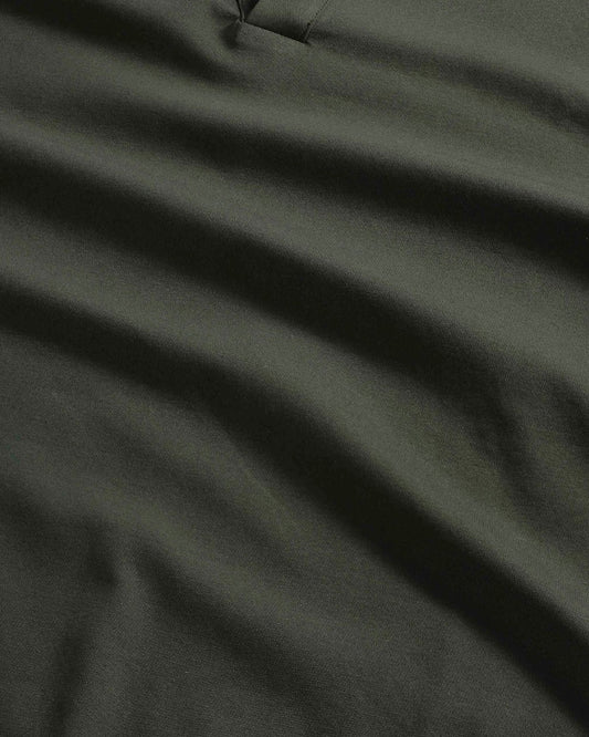 NN.07 Emerson 6605 Merino Wool Polo Dark Army – productfoto 4 – Checkpoint Mol