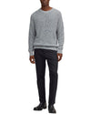 NN.07 Evan 6470 Cotton Crewneck Concrete Sky – productbeeld 3 van 5
