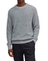 NN.07 Evan 6470 Cotton Crewneck Concrete Sky – productbeeld 4 van 5