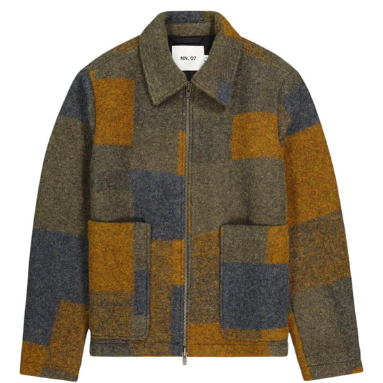 NN.07 Gael 8267 Brown Check geruite herenjas