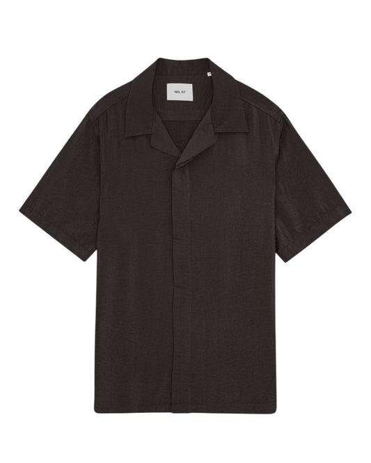 NN.07 Hank 5971 shirt tencel relaxed fit dusky port