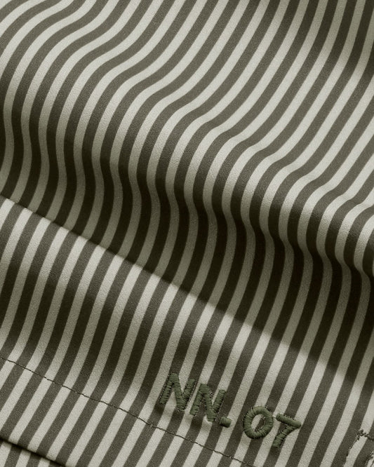 NN.07 Holiday 10039 Swimshort Green Stripe