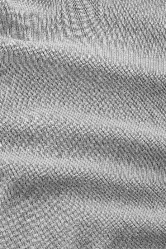 NN.07 Hope Rib 60060 Cotton Cashmere Polo Navy Melange – productfoto 5 – Checkpoint Mol