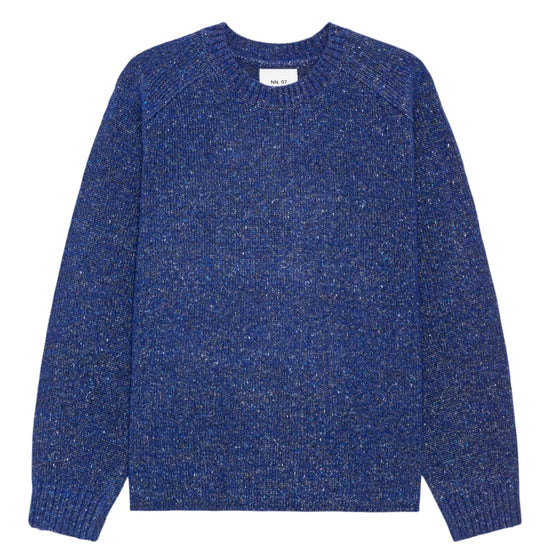 NN.07 Jim 60074 Wool Blend Pullover Blue Ignition