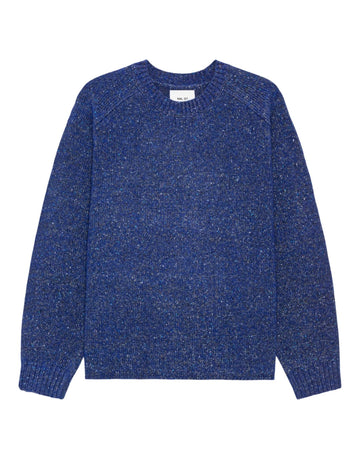 NN.07 Jim 60074 Wool Blend Pullover Blue Ignition