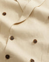 NN.07 Jordin 1454 Vest Linen Double Breasted Honey Silk