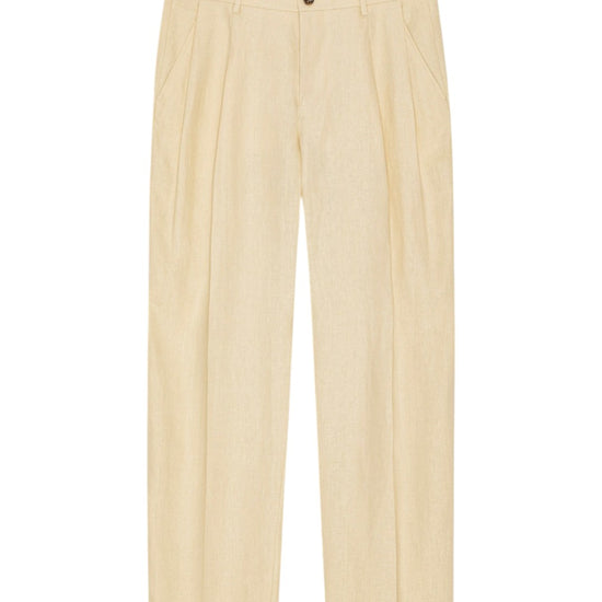 NN.07 Justin 1454 trousers linen wide fit honey silk