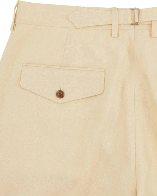 NN.07 Justin 1454 Trousers Linen Wide Fit Honey Silk