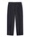 Deep Navy Kay Linen Blend Relaxed Fit Trousers