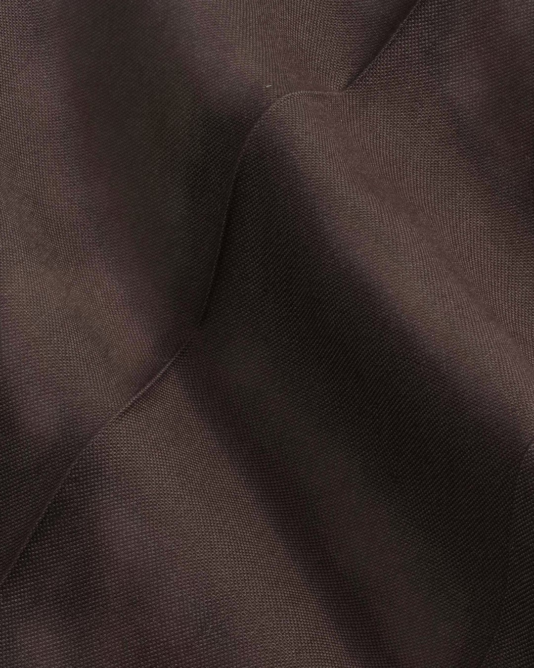Deep Truffle Kay Linen Blend Relaxed Fit Trousers