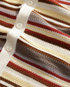 NN.07 Lars 60019 Polo Cardigan Cotton Ivory