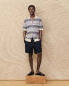 NN.07 Nolan 60019 Polo Cardigan Cotton Navy Multi
