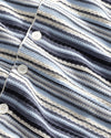 NN.07 Nolan 60019 Polo Cardigan Cotton Navy Multi