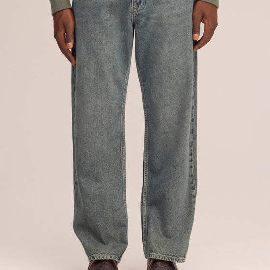 NN.07 Otis 10074 Mystical Blue straight leg jeans - productfoto 4