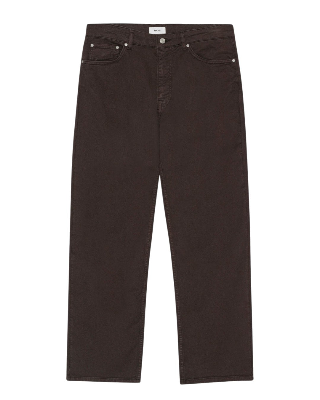 NN.07 Otis Relaxed Fit Denim Deep Truffle – productbeeld 1 van 7