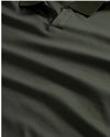 NN.07 Paul 3525 Organic Cotton LS Polo Dark Army – productfoto 3 – Checkpoint Mol