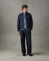 NN.07 Justin 10093 Herringbone Jeans Dark Denim