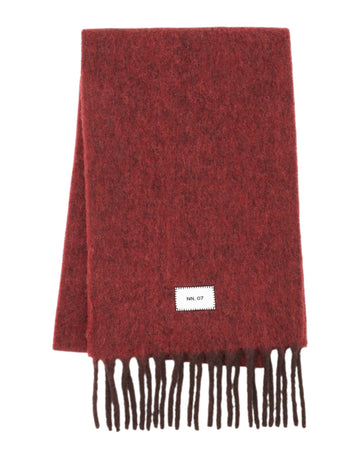 NN.07 Scarf Two Alpaca Wool Scarf Deep Truffle 60083 880
