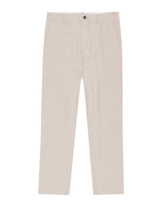 NN.07 Theo 1454 Trousers Linen Slim Fit Oat