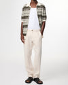 NN.07 Theo 1454 Trousers Linen Slim Fit Oat