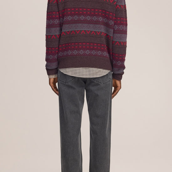 Achterzijde NN.07 Tobias V-Neck Cardigan Multi Shades